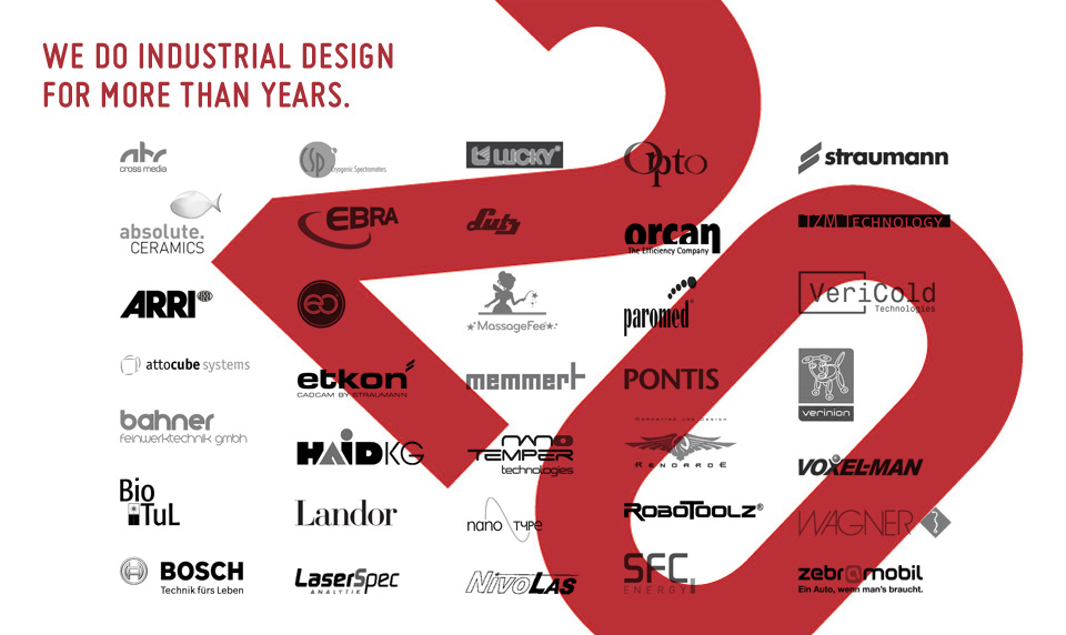 We do industrial design for more than 20 years.